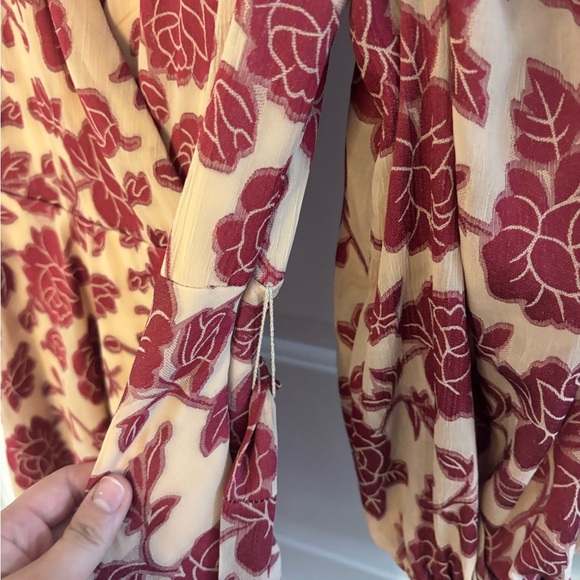 Altar’d State Floral Wrap Dress - Picture 8 of 9